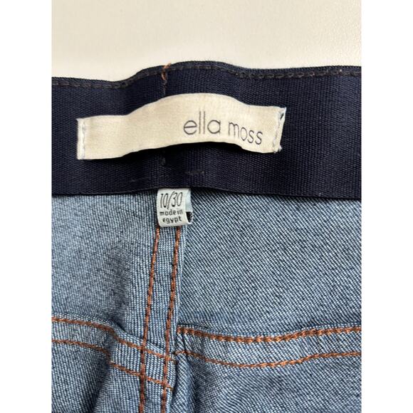 Ella Moss Pull On Flare Jeans 10/30 x 33 Dark Wash Bell Bottoms Western Boho - Picture 12 of 14